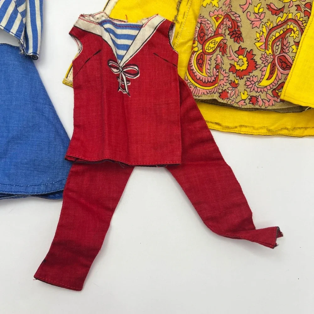 Vintage Handmade Barbie Ken Doll Clothes Lot 60s Outfits 13 Pieces 11.5 inch Mod
